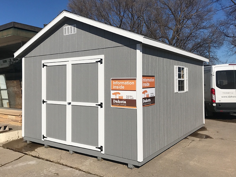 Dakota Storage Buildings' Worthington, Minnesota Shed Display Lot